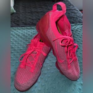 Nike Women's Hot Pink Vapor Max Sneakers Size 10